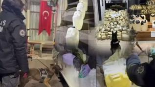 Mersin ve Erzurum'da uyuşturucu tacirlerine darbe