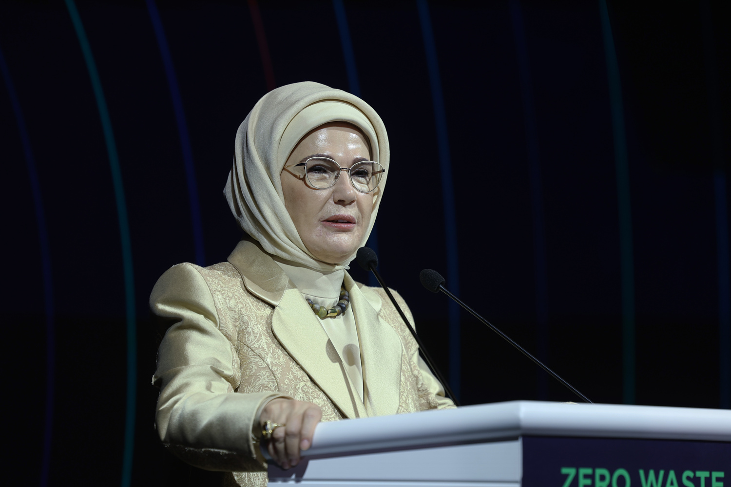 Emine Erdoğan: Gıda ve su israfı meselesi, insanlık için artık bir beka meselesidir
