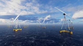 Hollanda'da geliştirilen yüzer rüzgar türbiniyle ilgili şaşırtıcı gerçekler