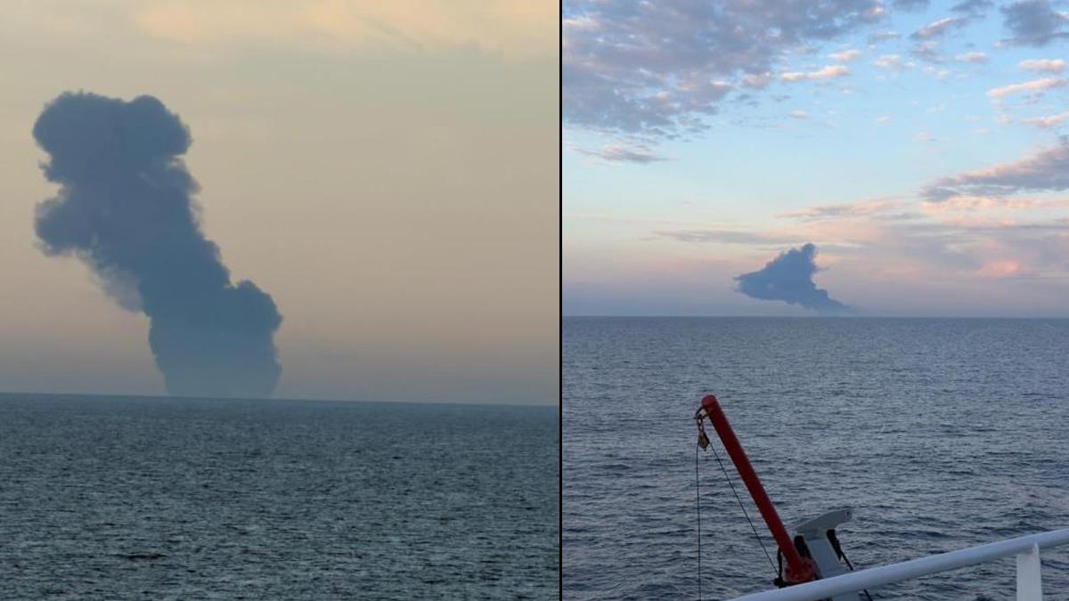 Kandıra açıklarında gemi yangını! Ekipler bölgeye sevk edildi