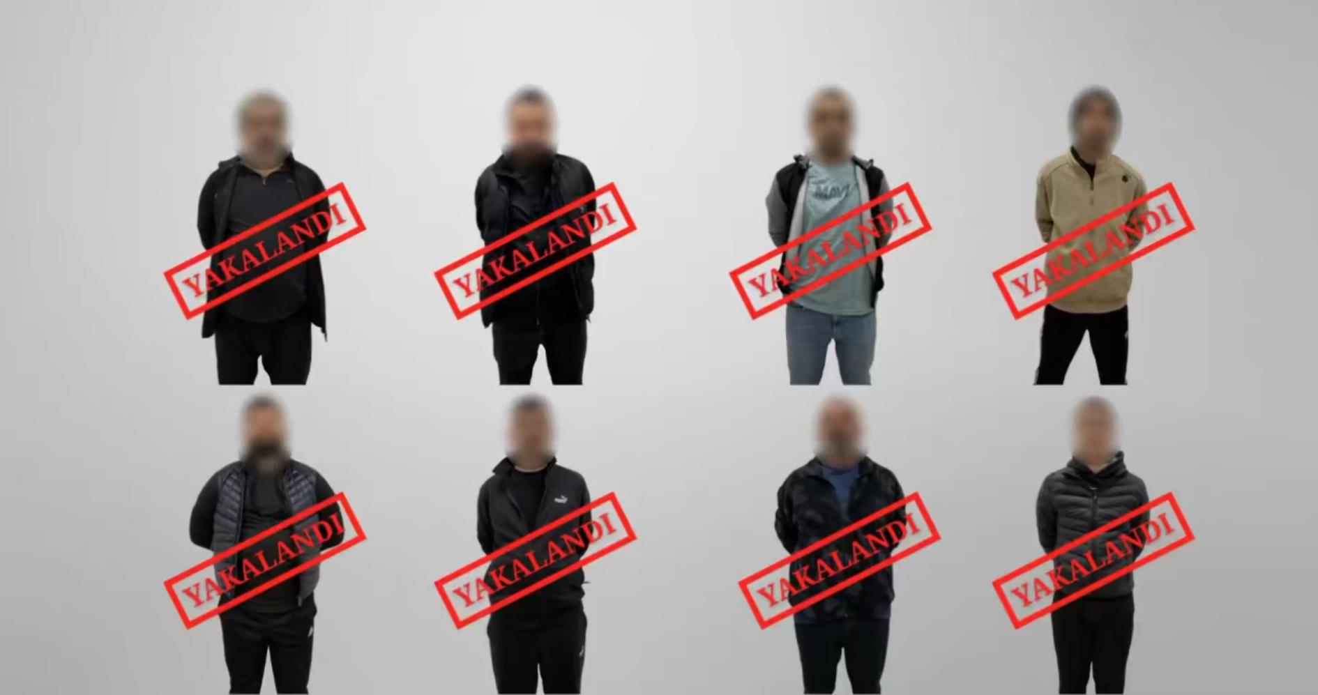 Türkiye ve Gürcistan'dan ortak operasyon! Bir bir yakalanıp geri getirildiler