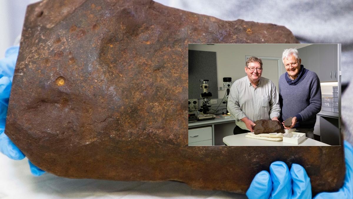 Altın arayışındayken bulduğu kaya 4,6 milyar yıllık meteorit çıktı...