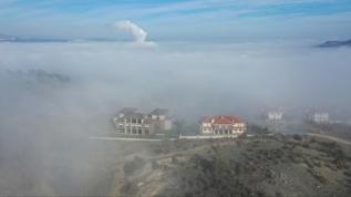 Sisle kaplanan Kastamonu havadan görüntülendi