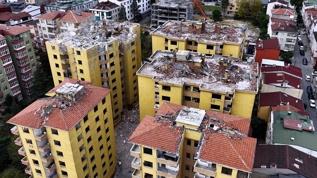 Bakan Kurum, Yarısı Bizden Kampanyası ile yeniden inşa edilecek Doğuş Sitesinin görüntülerini paylaştı