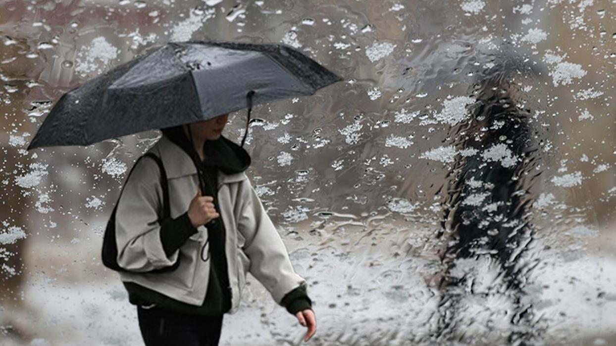 Meteorolojiden Türkiye'nin tamamı için hava durumu alarmı! Soğuk, sağanak, kar... Trakya hariç tüm yurtta yağış var