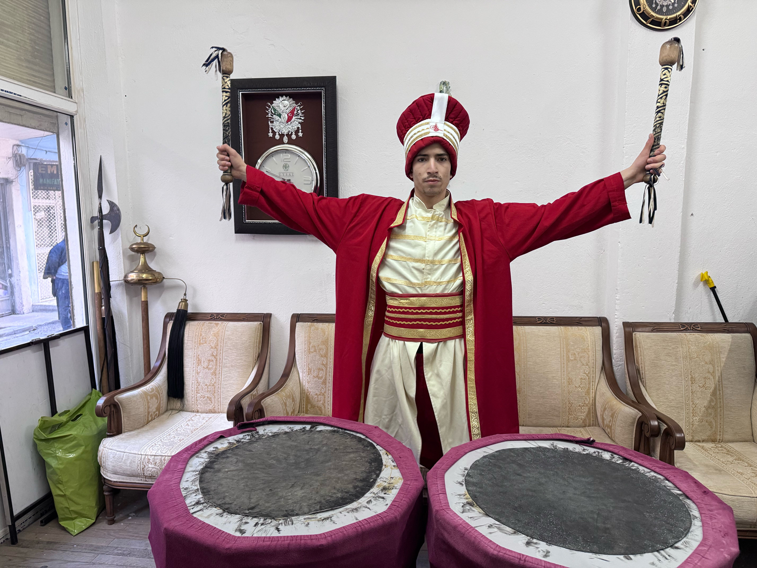 Sosyal medyada viral olmuştu! Mehmed Fetihler Sultanı dizisinde mehter sahnesinde yer aldı