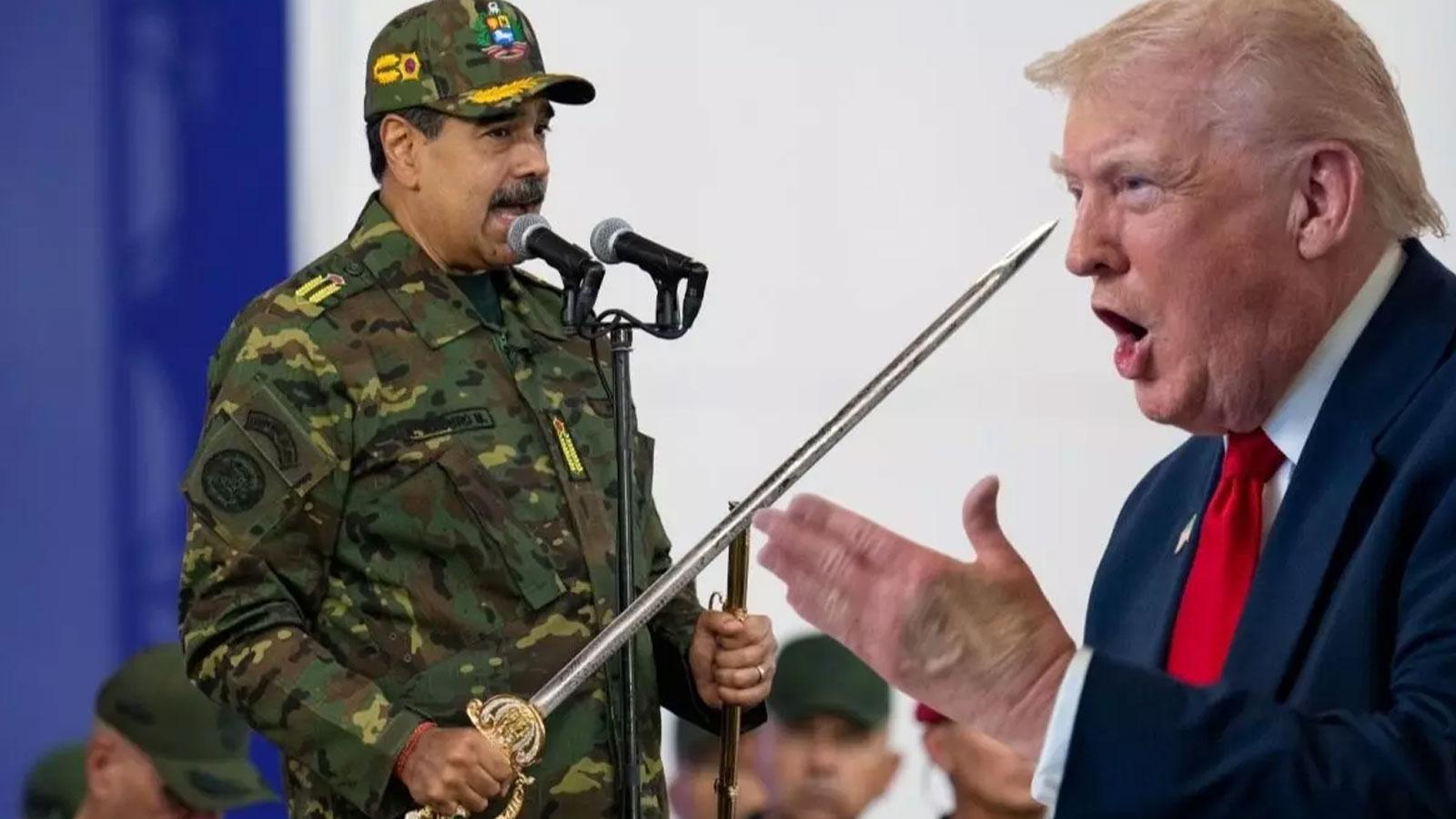 Trump'tan Maduro'ya "Ülkeyi terk etmen için 1 haftan var"
