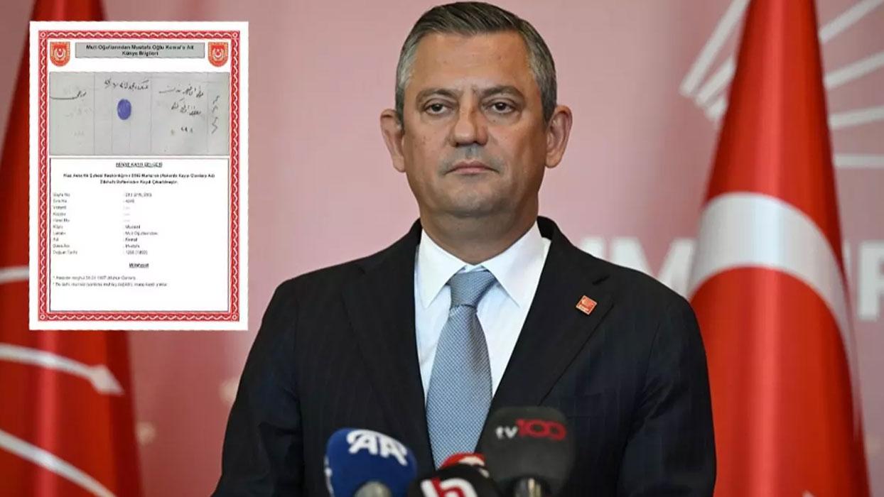 Cumhurbaşkanı Erdoğan'ı hedef almıştı! Özel'e 'şehadet belgeli' cevap