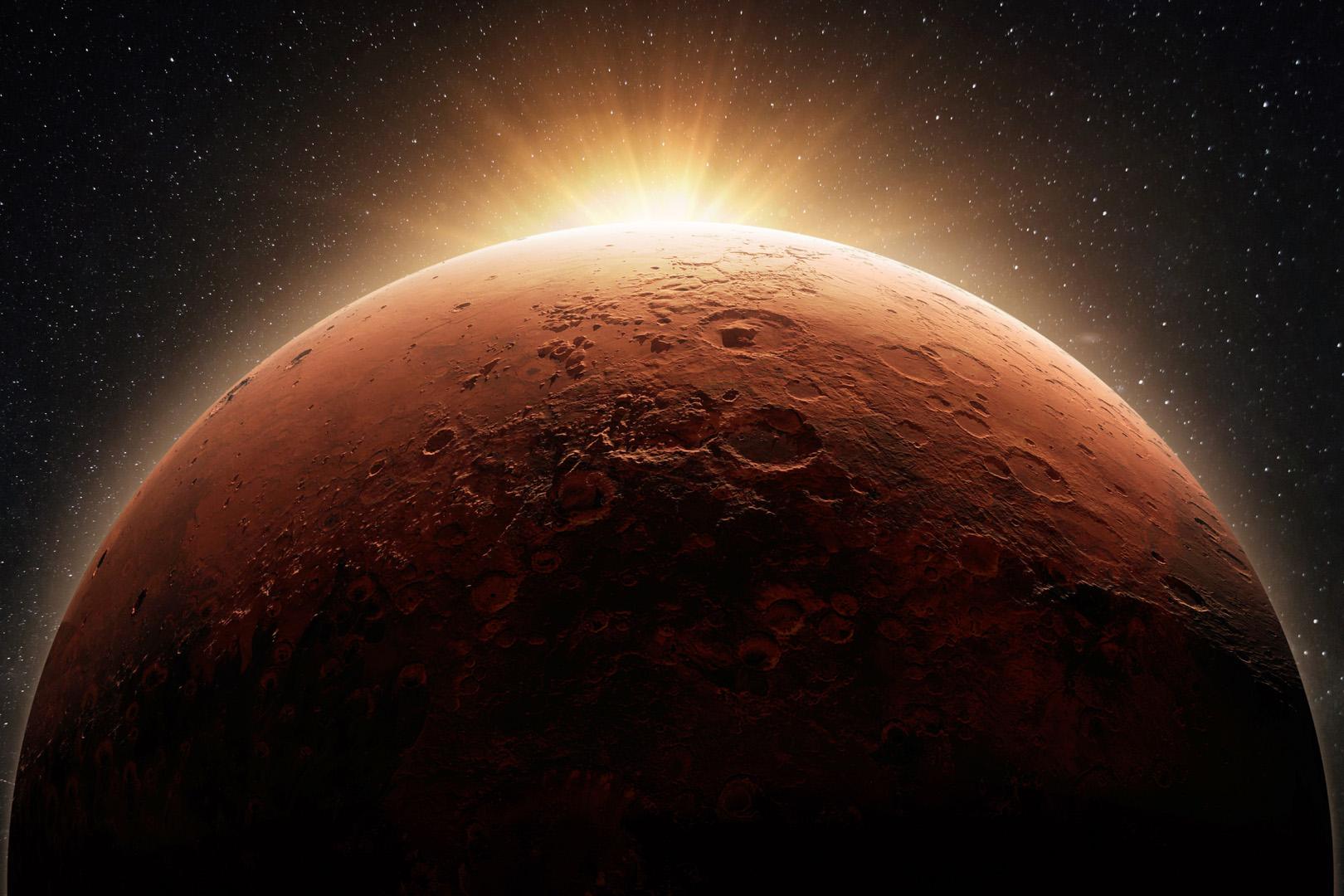 Mars'ta keşfedilen mağaralar geçmiş yaşamın izlerini taşıyor
