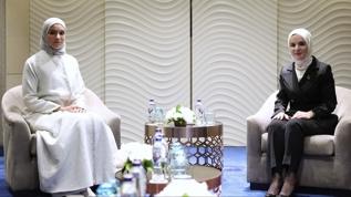 Bakan Göktaş, Latife El Durubi ile görüştü