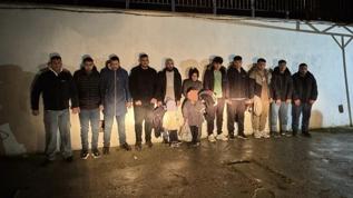 Edirne'de Afganistan, Cezayir ve Irak uyruklu 13 düzensiz göçmen yakalandı