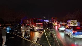 İstanbul'da zincirleme kaza: 2 kişi öldü, 5 kişi yaralandı