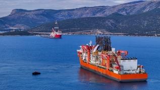 Türkiye'nin 6. sondaj gemisi Karadeniz'de göreve başladı