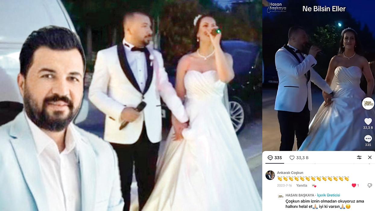 Ankaralı Coşkun ayıp etti: Önce alkışladı, viral olunca telif istedi! Düğün şarkısı "Ne Bilsin Eller" davalık oldu