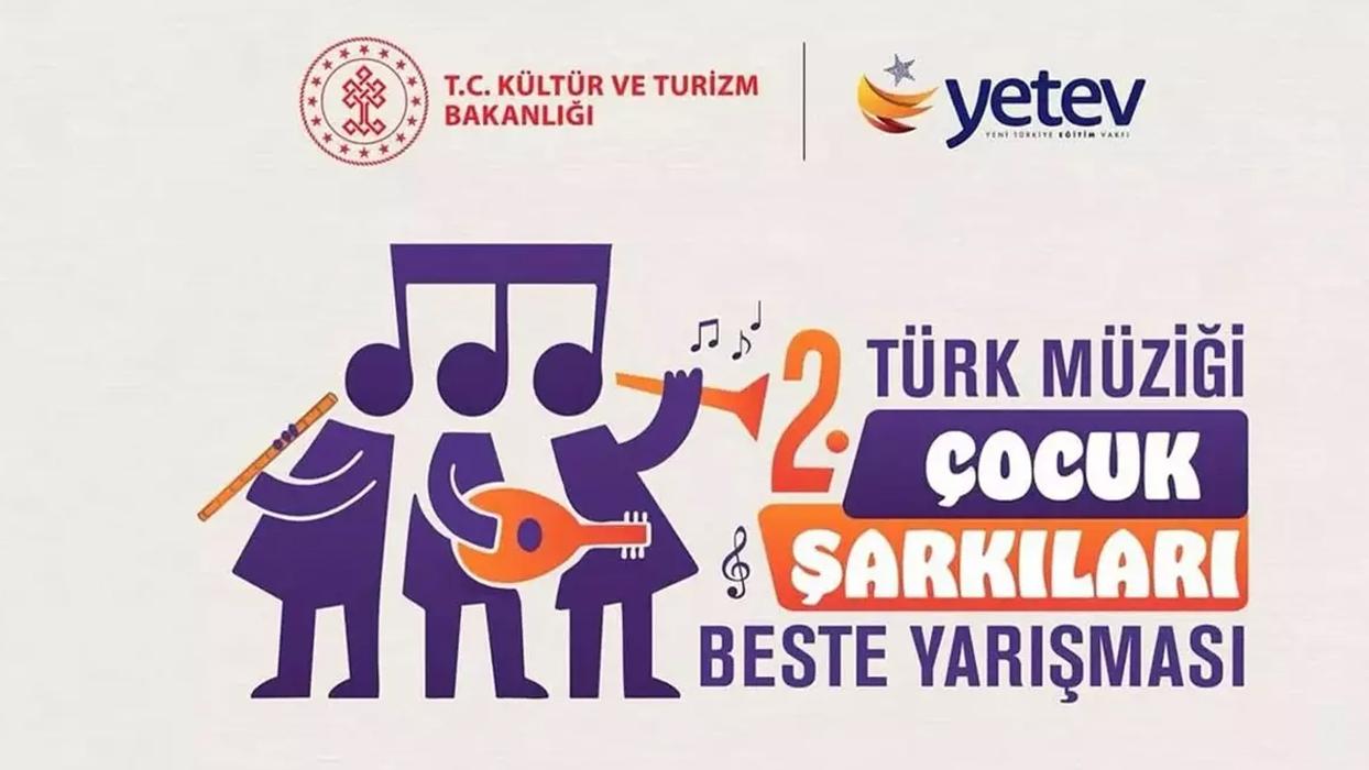 II. Türk Müziği Çocuk Şarkıları Beste Yarışması'nın jüri değerlendirmesi yarın yapılacak