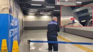İstanbul'da sağanak çileye dönüştü... Metro istasyonunu su bastı