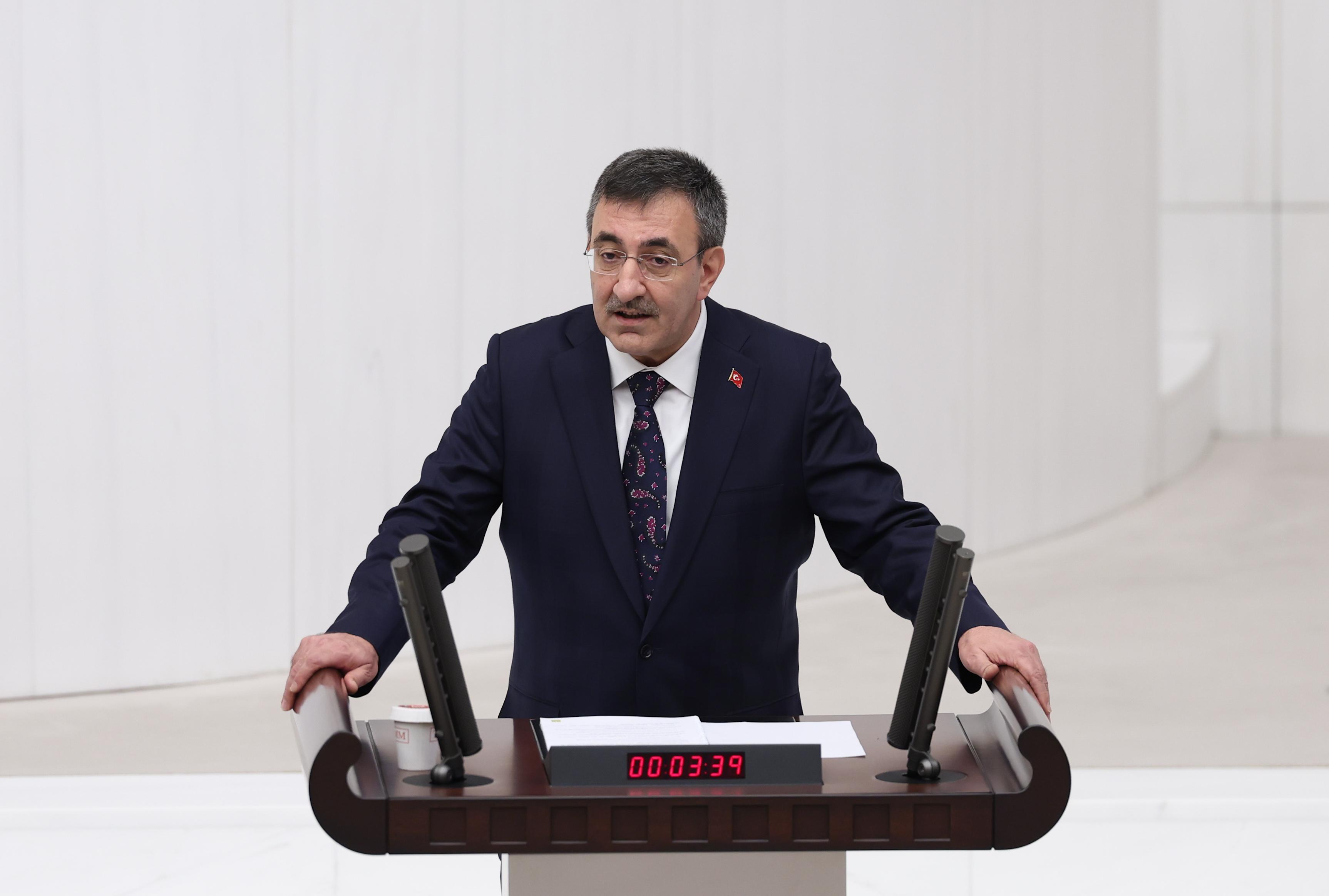 Cumhurbaşkanı Yardımcısı Yılmaz'dan istikrar vurgusu... "İyi ki Recep Tayyip Erdoğan var"