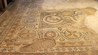 Sinop'ta gün yüzüne çıkarılan 1600 yıllık mozaikler ziyarete açılacak