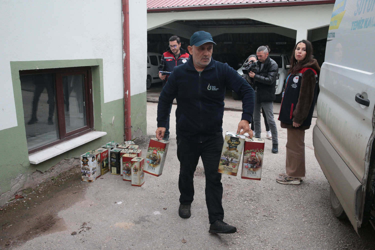 Bolu'da ele geçirilen sahte zeytinyağı biyodizel yapımında kullanılacak