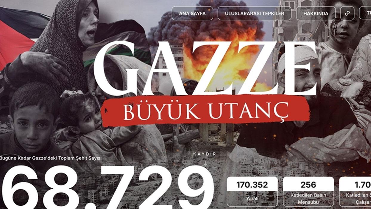 Gazze'ye yönelik soykırımın kayıt altına alındığı dijital platform erişime açıldı