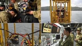 "TCG Alemdar" arama-kurtarma faaliyetlerinde öncü rol oynuyor