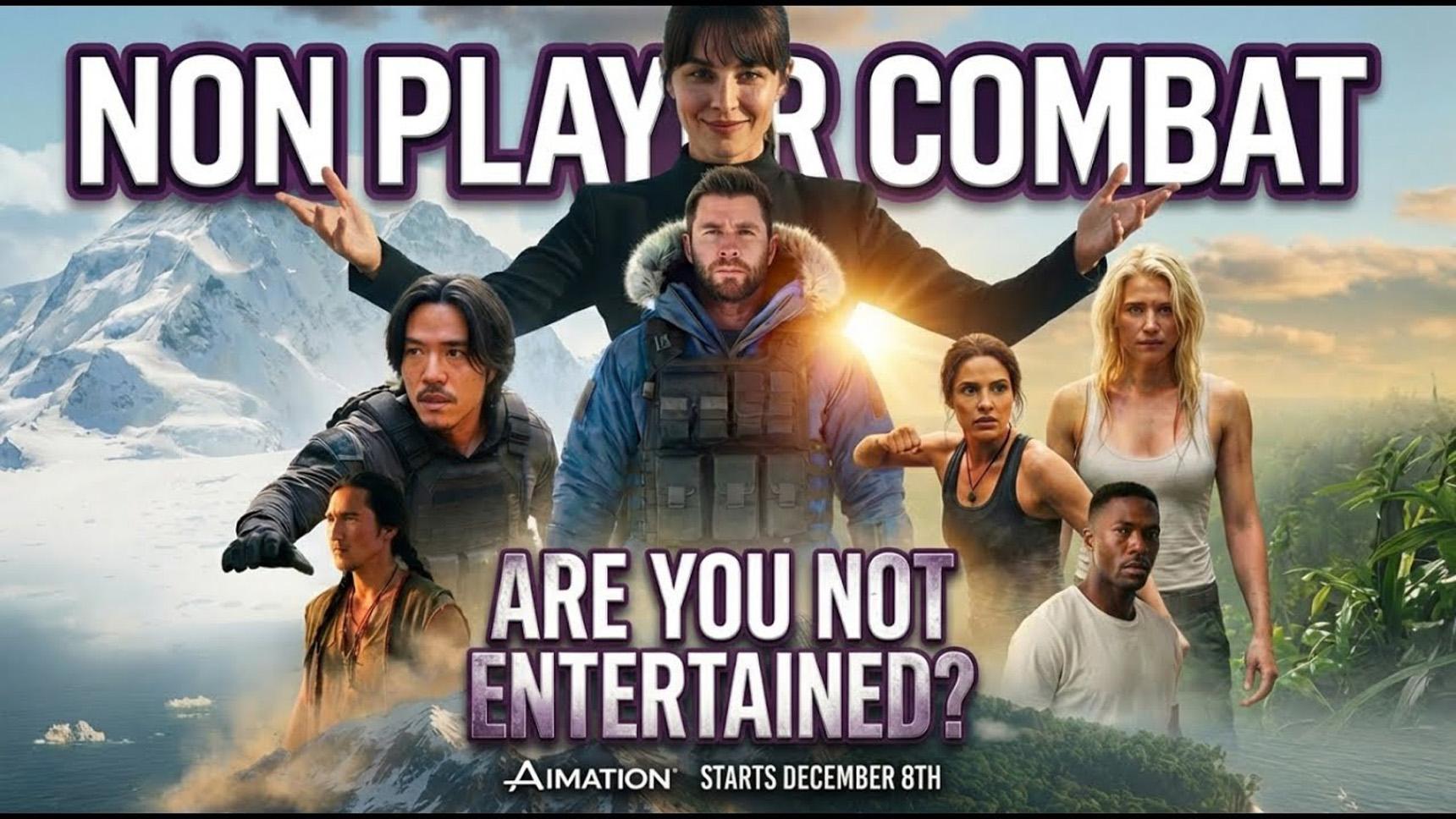 Yapay zeka reality şovu Non Player Combat ile televizyonun sınırları zorlanıyor