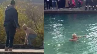 "İşten atıldım" diyerek Balıklıgöl'e atladı