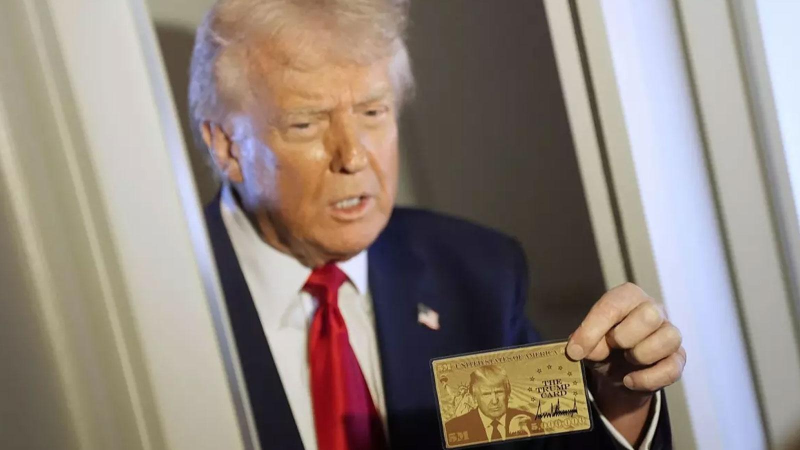 Trump'tan 1 milyon dolara altın vize