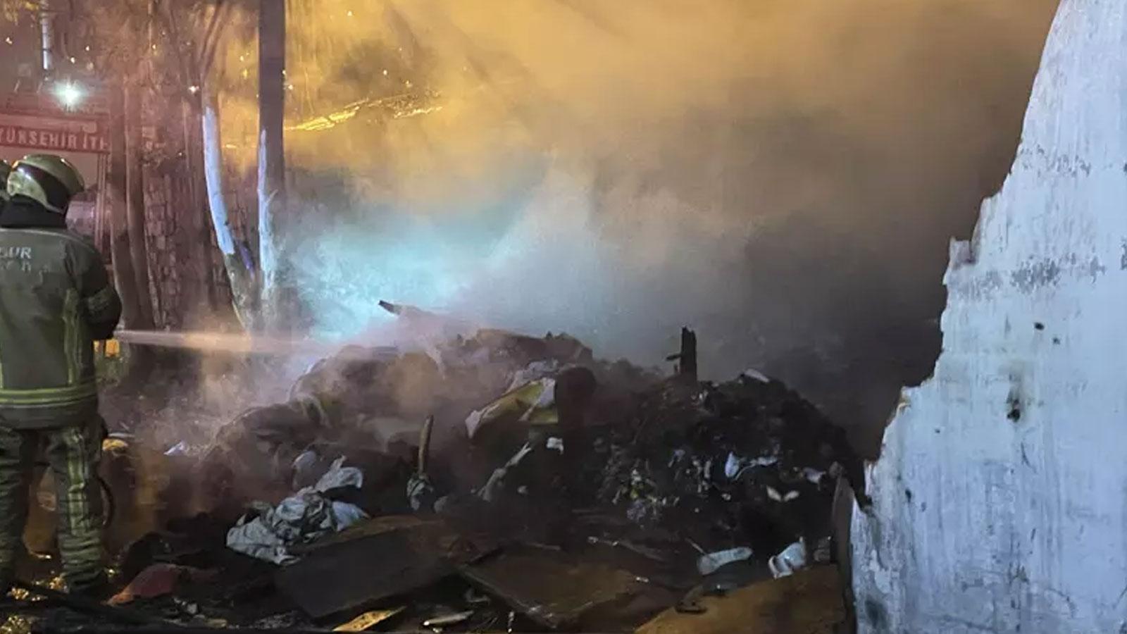 Bursa'da yangın paniği: 1 yaralı