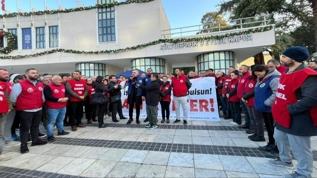 CHP'li belediyede işçilerin maaş krizi sürüyor! Eylemler beşinci gününde