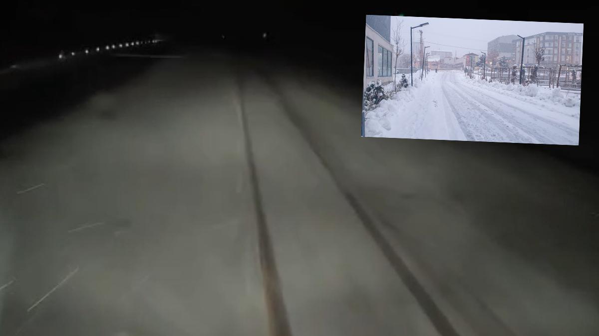 Ulaşıma kar engeli! Van-Bahçesaray kara yolu kapatıldı