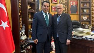 Ahmet Özer'den MHP Lideri Bahçeli'ye ziyaret