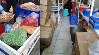 Esenyurt'ta kaçak şekerleme atölyesi kapatıldı