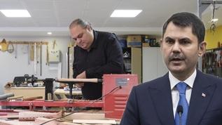 Bakan Kurum "Bu dönüşüm bambaşka" notuyla paylaştı: Atık malzemeler ellerinde şimdi melodiye dönüşüyor
