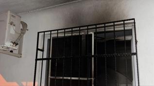 Boşanma aşamasındaki eşinin apartmanını ateşe verdi: Şüpheli jandarmaya yakalandı