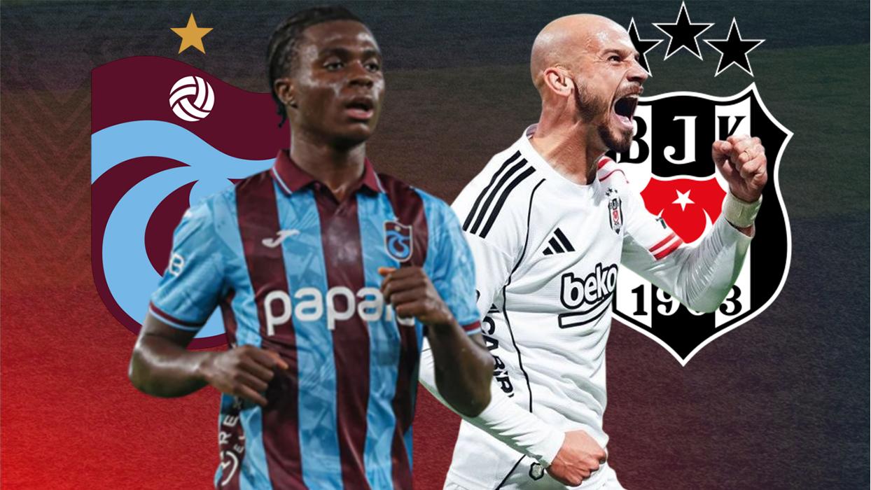 Trabzonspor – Beşiktaş maçı canlı izle! Süper Lig TS – BJK maçı hangi kanalda?