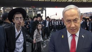 İsrail'de ''Haredi'' çatlağı: Katil Netanyahu köşeye sıkıştı