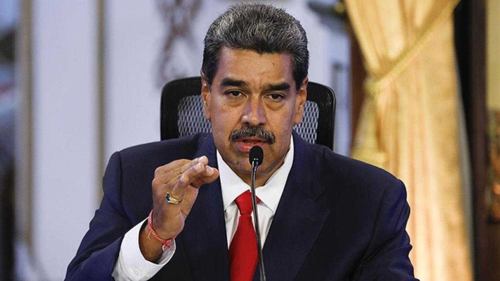 Maduro'dan ABD mesajı: Halk savaşa izin vermez