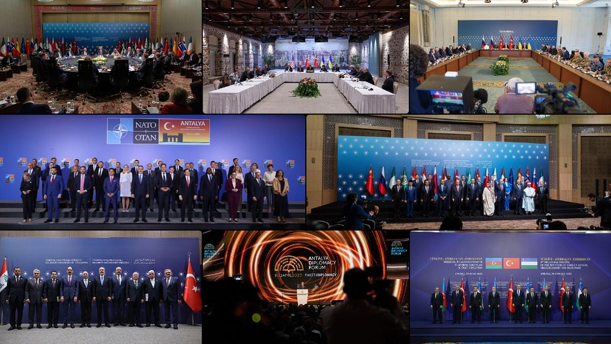 Türkiye 2025'te bölgesel ve küresel diplomasinin adresi oldu
