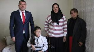 Bahçeli'ye yapılan çağrı karşılıksız kalmadı! Engelli kıza yardım eli uzandı