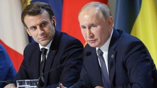 Macron'dan ''Putin ile görüşmeliyiz'' mesajı