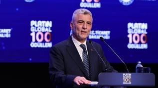 Platin Global 100 ödülleri... Bakan Bolat: Ya ilk beşte ya ilk onda yer alıyoruz