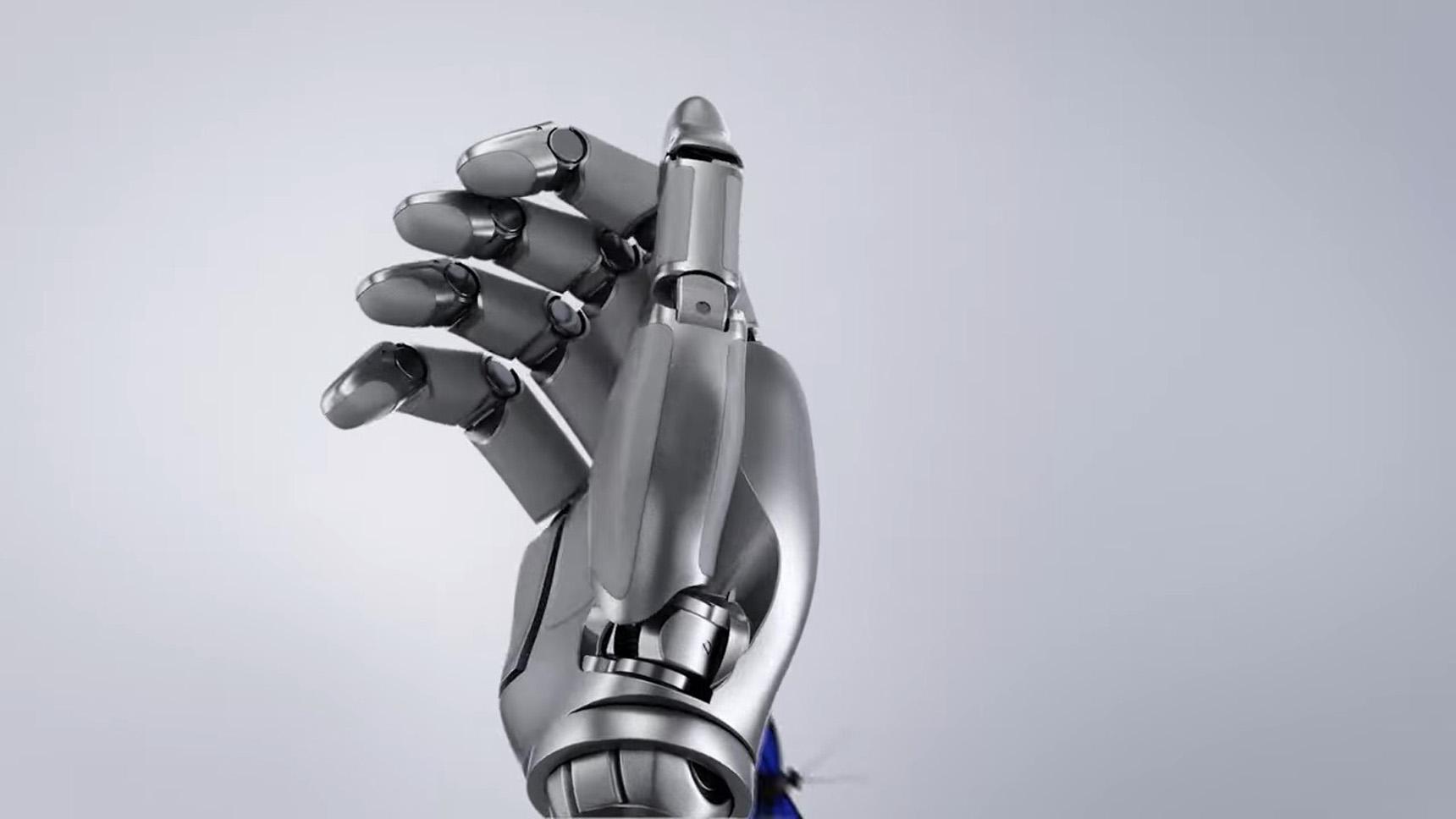 Dünyanın en hassas robotik eli artık fabrikada üretiliyor