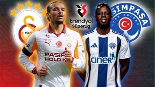 Galatasaray–Kasımpaşa maç kadrosu ve muhtemel 11'ler!