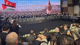 TÜGVA'dan milyonlara 1 Ocak için Gazze çağrısı! Galata'ya davet...