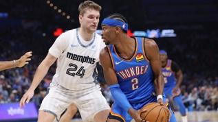 NBA'de Thunder, Grizzlies'i 119-103 yendi