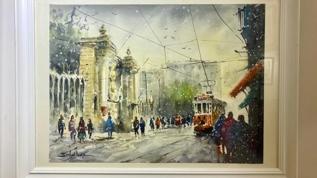 Sanatçı Burhan Özer'den yeni sergi: “Işığın Düştüğü Yer” PonART Akademi Galeri'de açıldı