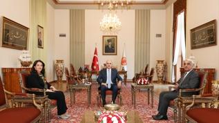 Terörsüz Türkiye süreci sürüyor... DEM Parti heyetinden Kurtulmuş'a ziyaret