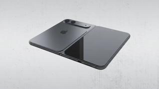 Apple'ın sır projesi! Katlanabilir iPhone Fold'un ilk görüntüleri