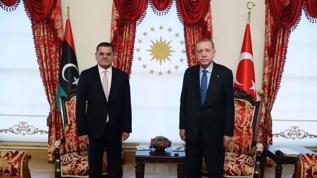 Cumhurbaşkanı Erdoğan'dan Libya Başbakanı Dibeybe'ye taziye telefonu
